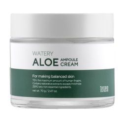 Tenzero Watery Aloe Ampoule Cream 2x Hydrating Skin Care