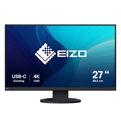 EIZO FlexScan EV2740S écran plat de PC 68,6 cm (27") 3840 x 2160 pixels 4K Ultra HD LCD Noir
