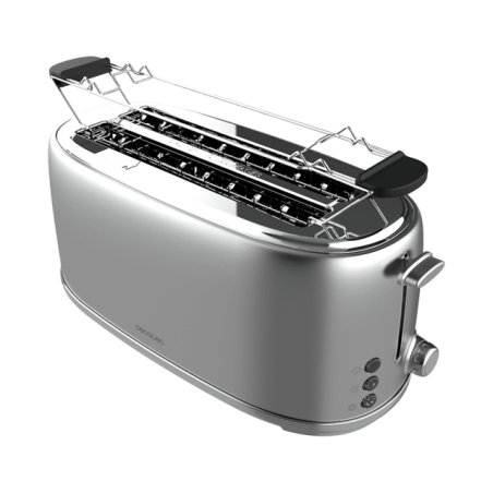 CECOTEC Toast&Taste 1600 Retro Double Inox Upright