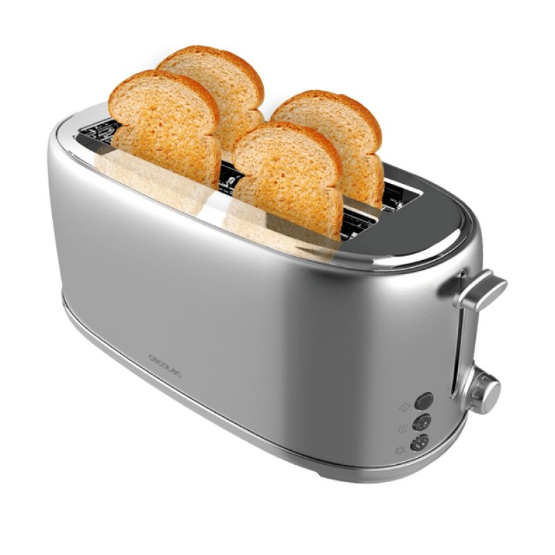 Cecotec 03207 toaster 6 4 slice(s) 1630 W Stainless steel