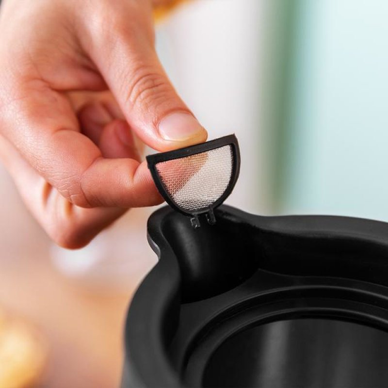 Cecotec 01479 electric kettle 1.7 L 3000 W Black, Wood