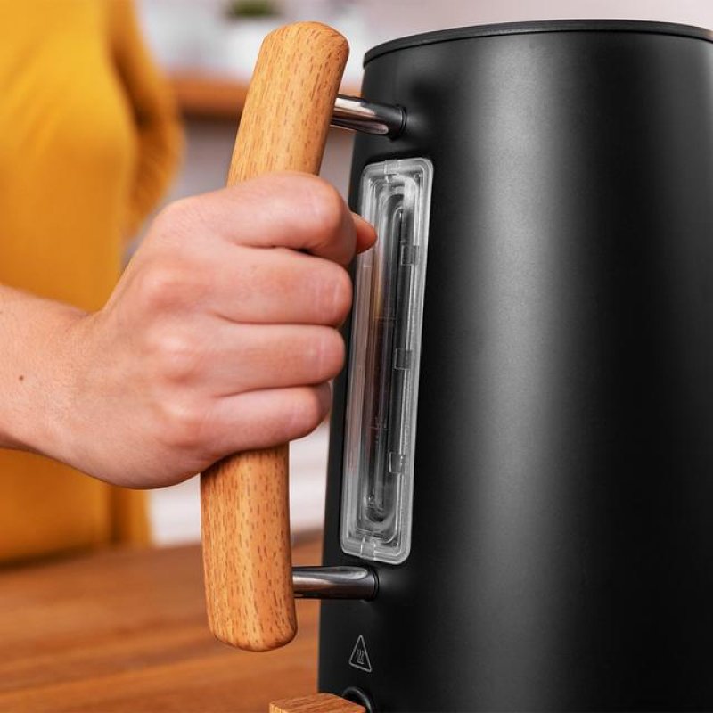 Cecotec 01479 electric kettle 1.7 L 3000 W Black, Wood