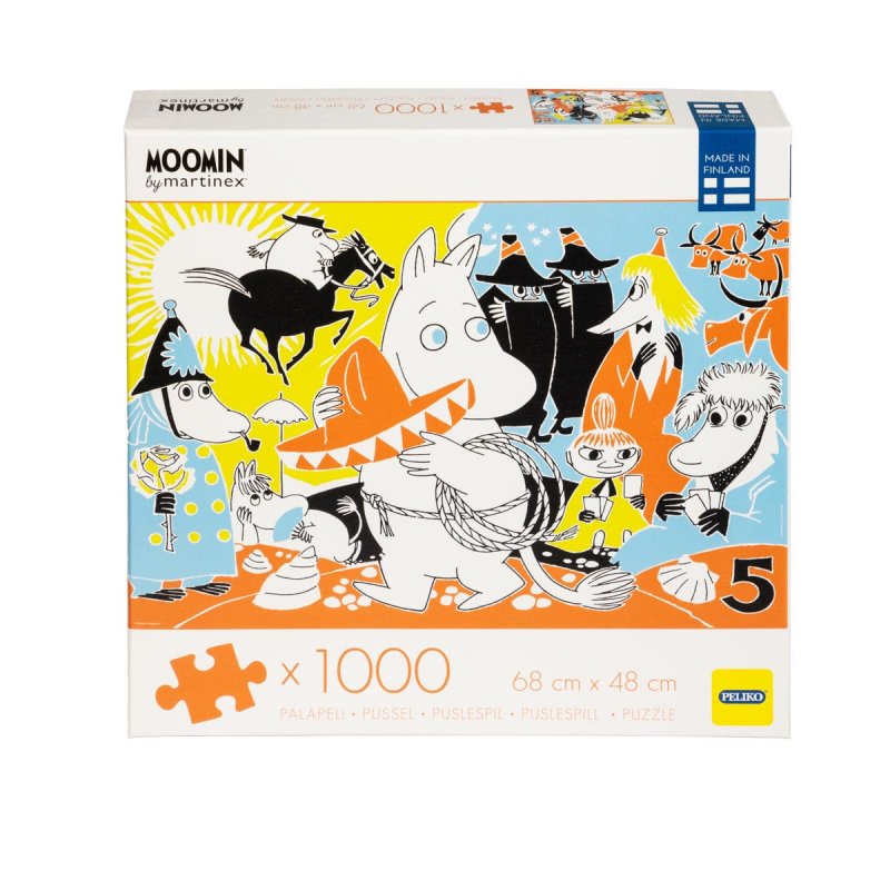 Moomin - Jigsaw Puzzle 1000 Pieces Comic Book Cover 5 (40855566)