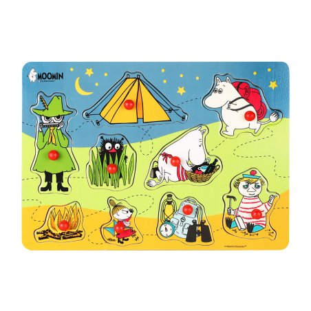 Moomin - Peg Puzzle Camping (35507003)