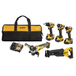 Dewalt power tool 5 kit DCK509P3 3X5AH CHARGER softbag