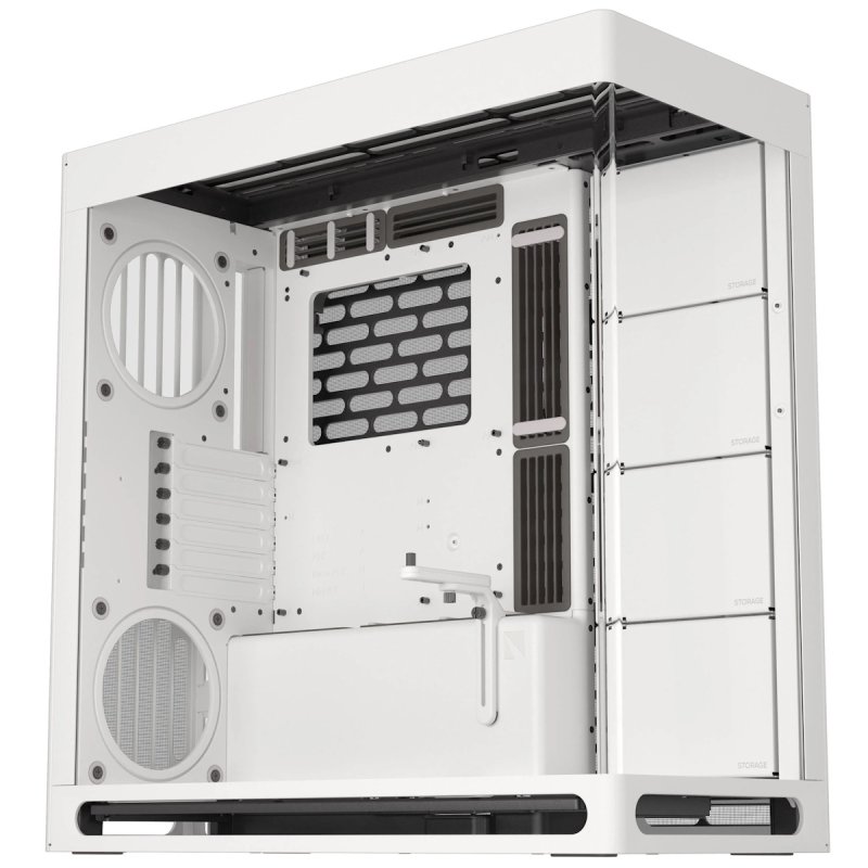 HAVN HS 420 PC-Gehäuse, Midi-Tower, E-ATX, Tempered Glass - weiß