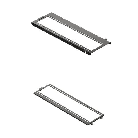 HAVN HS 420 Fan Brackets für 360 mm Radiatoren - schwarz