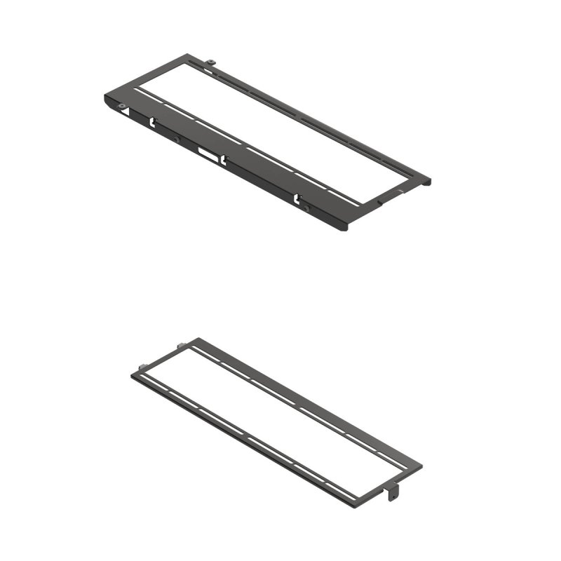 HAVN HS 420 Fan Brackets für 360 mm Radiatoren - schwarz