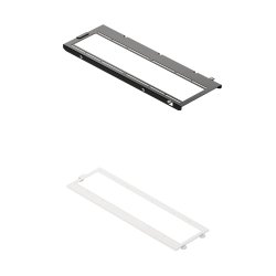 HAVN HS 420 Fan Brackets für 360 mm Radiatoren - weiß
