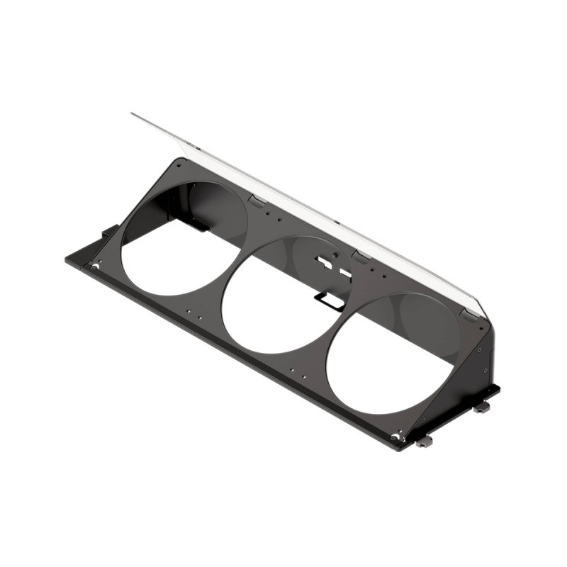 HAVN HS 420 Angled Bottom Fan Bracket - schwarz