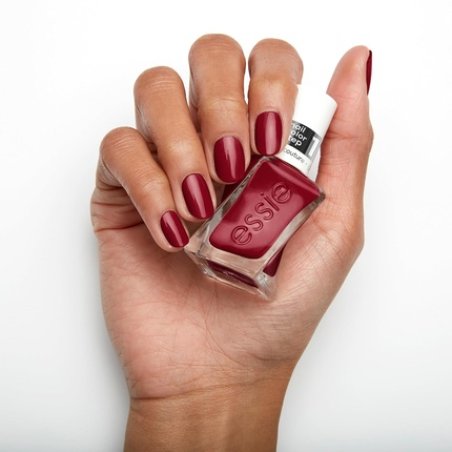 Essie Gel Couture Fashion Freedom Nail Polish No. 550 Put in the Patchwork Long-Lasting Red Nail Polish 13.5ml