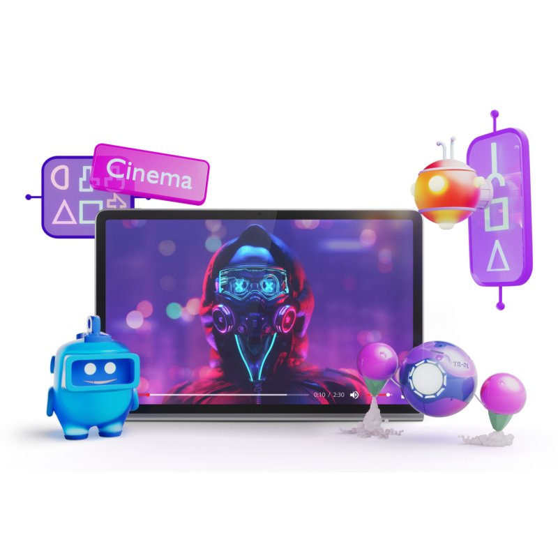 Lenovo Tab Plus Mediatek 128 GB 29.2 cm (11.5") 8 GB Wi-Fi 5 (802.11ac) Android 14 Grey