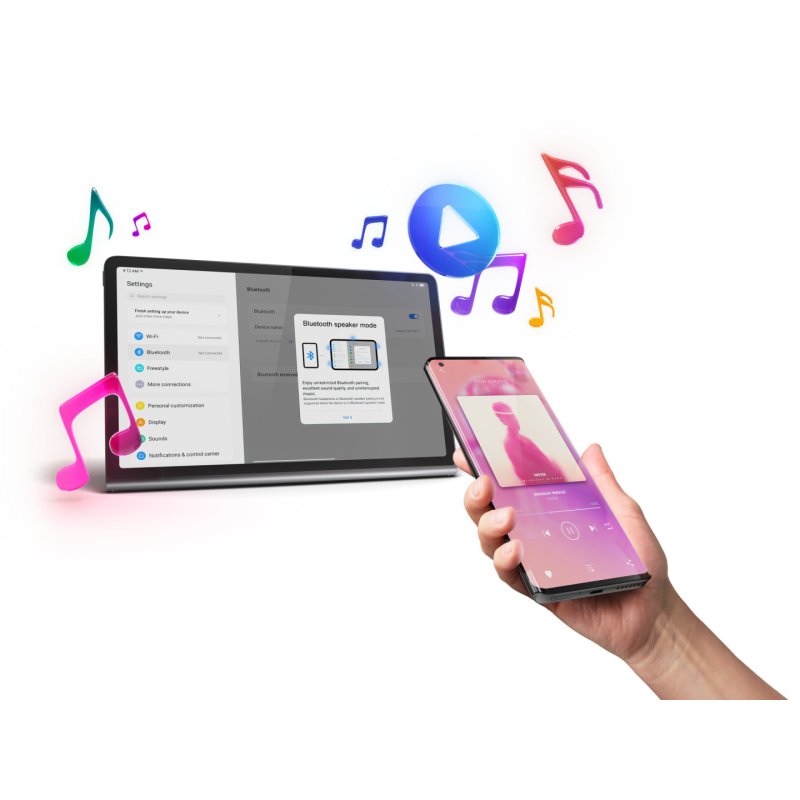 Lenovo Tab Plus inkl Sleeve 8GB 128GB luna grey