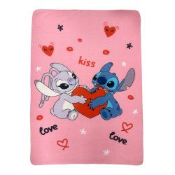 PLAID POLAR STITCH &amp ANGEL 100x140CM