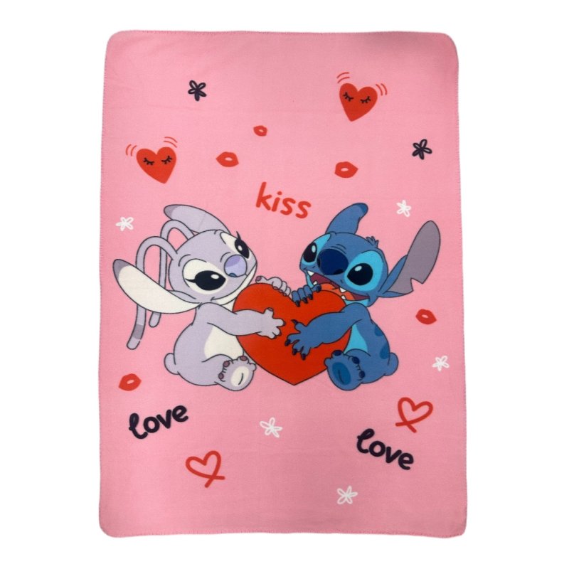 PLAID POLAR STITCH &amp ANGEL 100x140CM