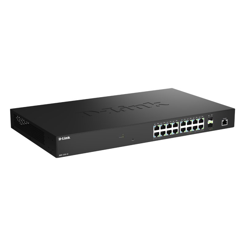 Smart L2 16 ports 2.5 GbE & 2 ports 10