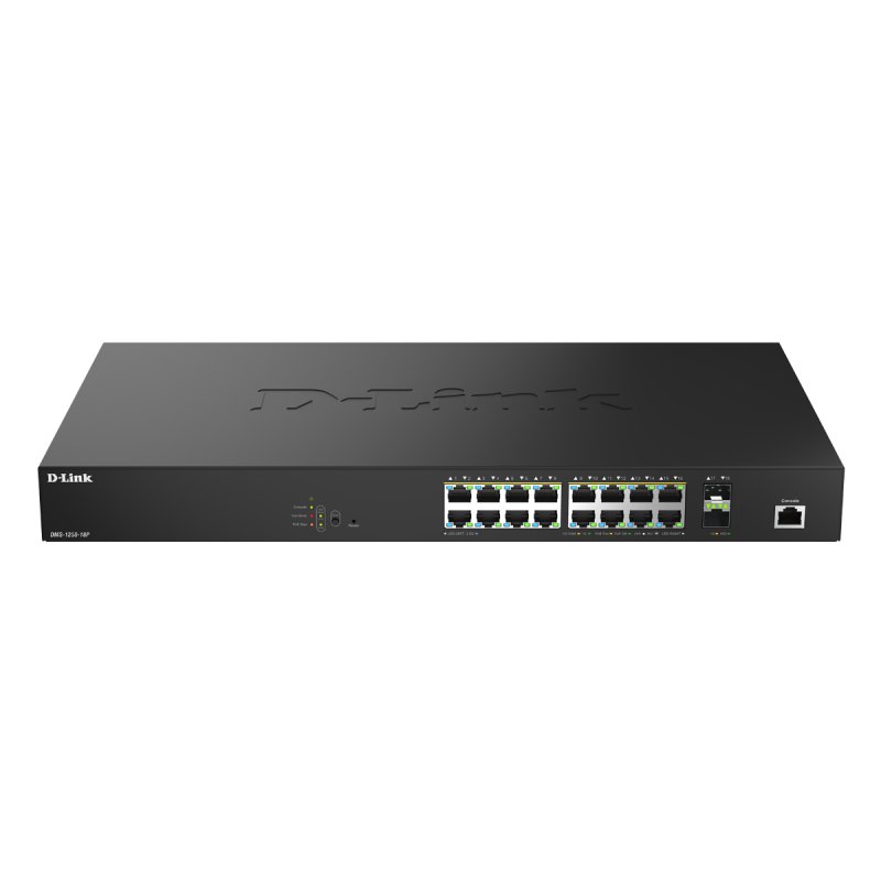 D-LINK 16 Ports 2.5Gbps PoE9 0W 2 Ports
