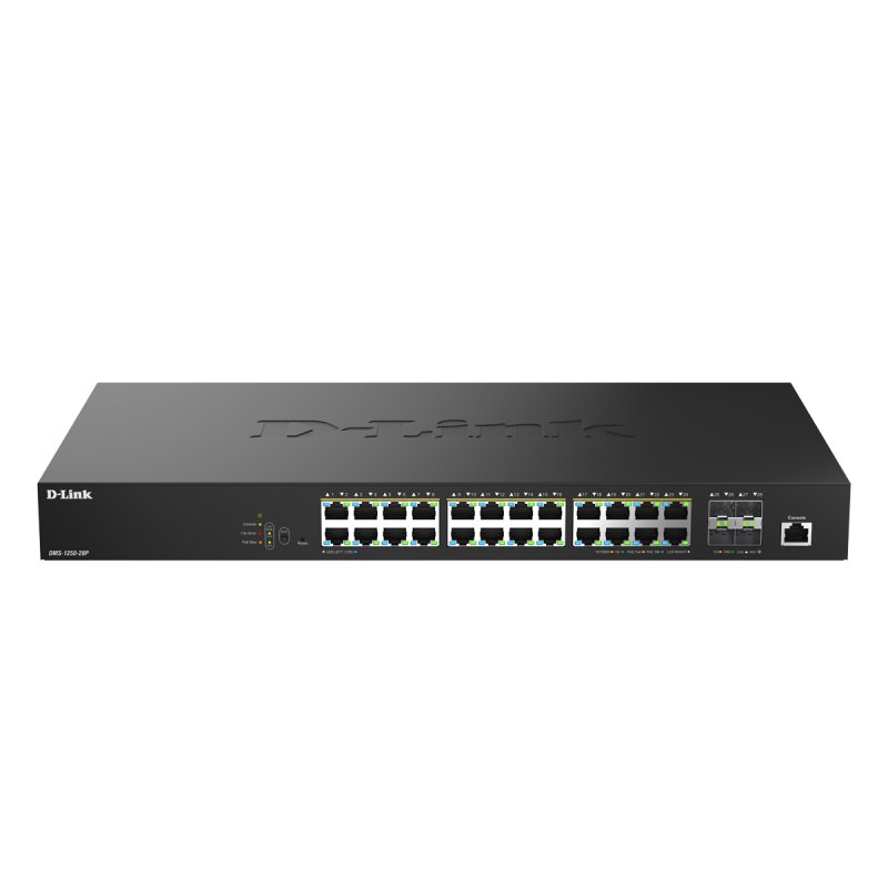 24 Ports 2.5Gbps PoE 90W 4 Ports 10G S