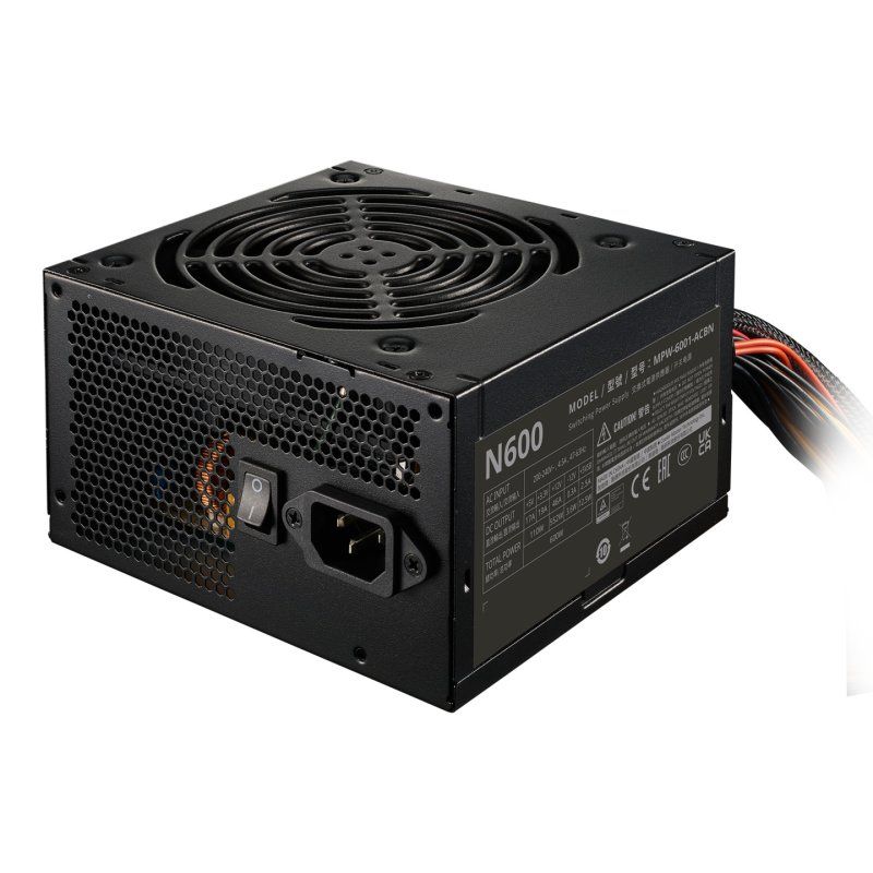 Cooler Master Elite NEX 230V 600 unité d'alimentation d'énergie 600 W 24-pin ATX Noir