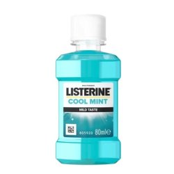 Listerine Cool Mint Mouthwash Gentle Flavor 80ml