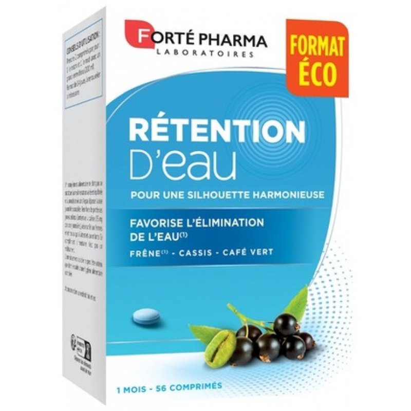 Forte Pharma Water Retention Dietary Supplement 56 Tablets