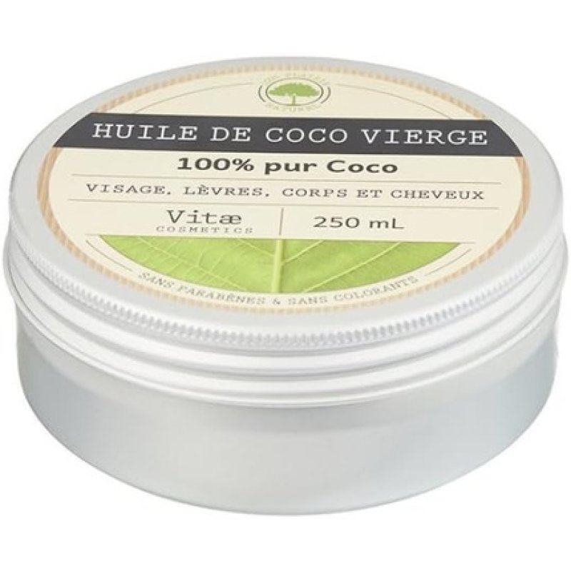 Vitae Cosmetics Skin Care Virgin Coconut Oil 100% Pure Coconut Body 250ml