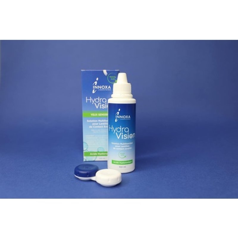 Innoxa Contact Lens Solution for Optimal Wearing Comfort with Hyaluronic Acid