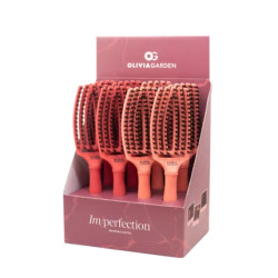 Olivia Garden Fingerbrush Display Brushes Soy Perfect 8 Pieces