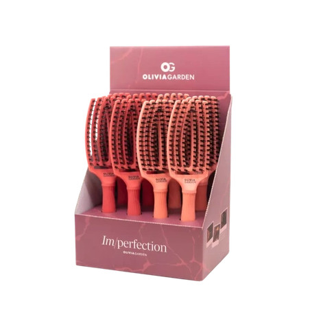 Olivia Garden Fingerbrush Display Brushes Soy Perfect 8 Pieces