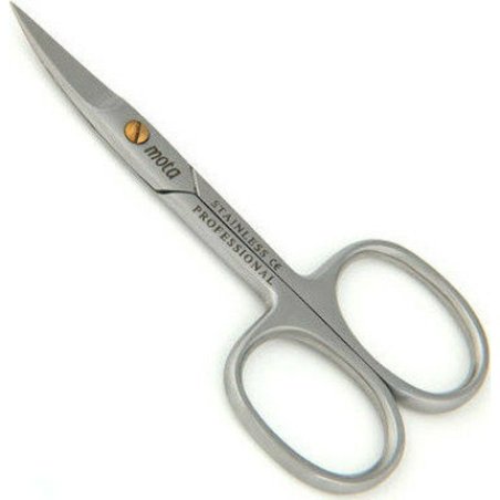 Mota Stainless Steel Nail Scissors With Curved Tip