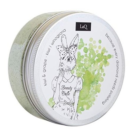 LAQ Body Scrub and Wash Kiwi and Grape 200ml
