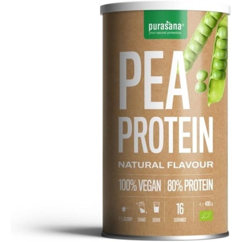 Purasana Vegan Protein Powder Pea Natural 400g
