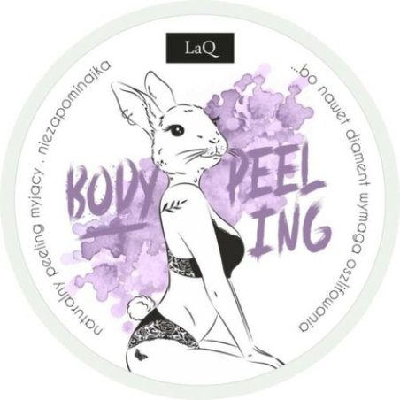 LaQ Bunny Body Wash & Scrub Unforgettable 200ml