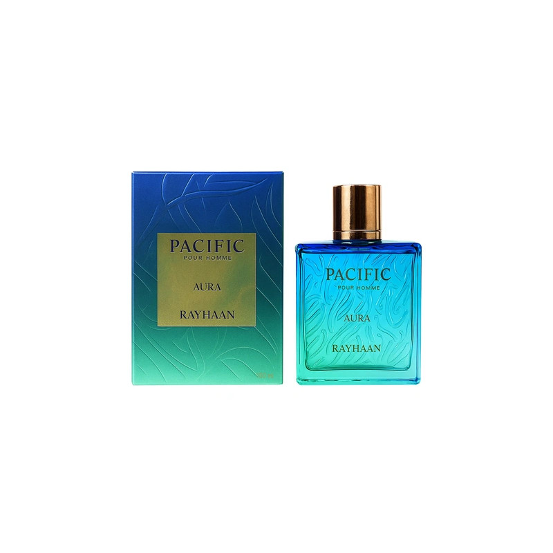 Rayhaan Pacific Aura Eau De Parfum For Men, 100 Ml