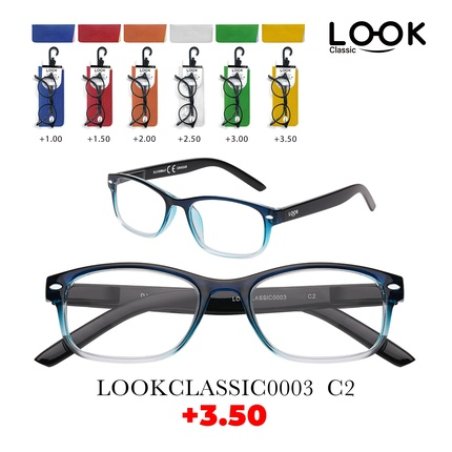 Look Optics Look Classic 0003 C2 3.50 Classic Glasses