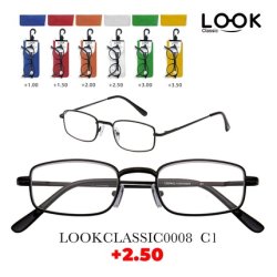Look Optics Look Classic 0008 C1 2.50 Classic Glasses