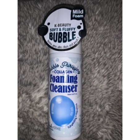 LOOKATME Bubble Cleansing Foam with Collagen K-Beauty 5.07 fl oz