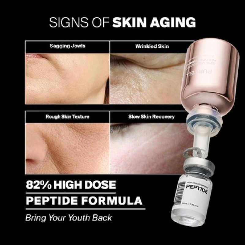 82 High Dose Peptide Formula Serum with Multicollagen Peptide for Firmer Skin