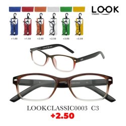 Look Optics Look Classic 0003 C3 2.50 Classic Glasses