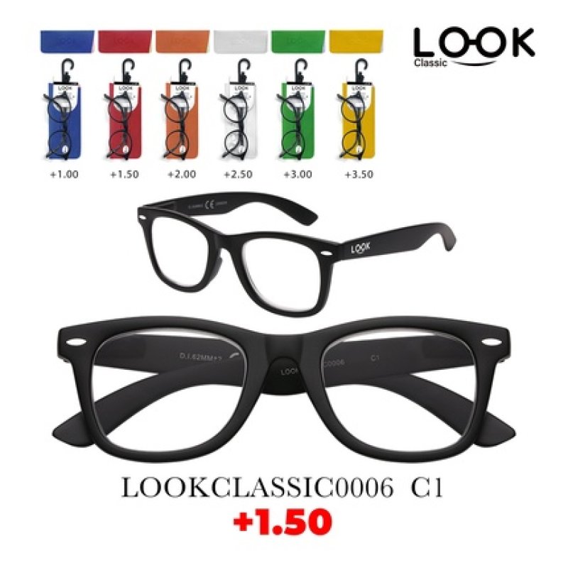 Look Optics Look Classic 0006 C1 1.50 Classic Glasses