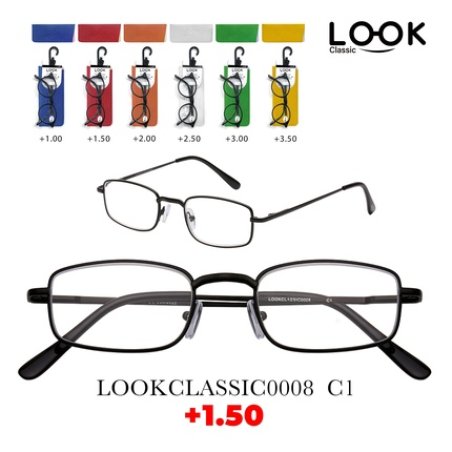 Look Optics Look Classic 0008 C1 1.50 Classic Glasses