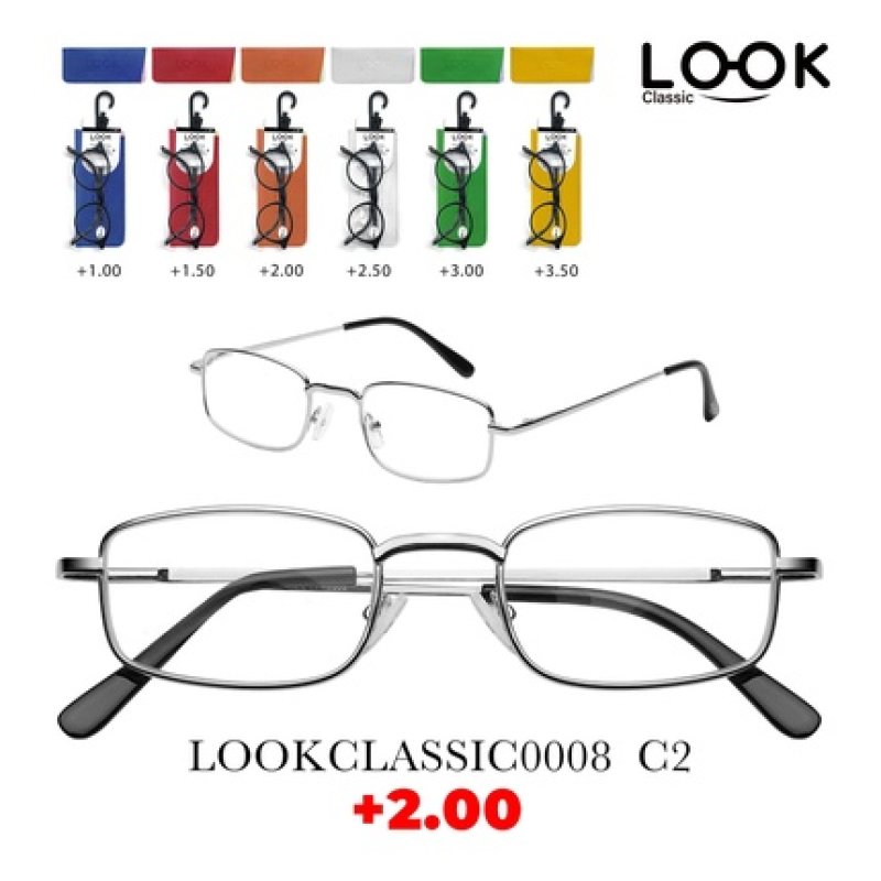 Look Optics Look Classic 0008 C2 2.00 Classic Glasses