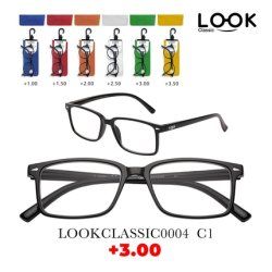 Look Optics Look Classic 0004 C1 3.00 Classic Glasses