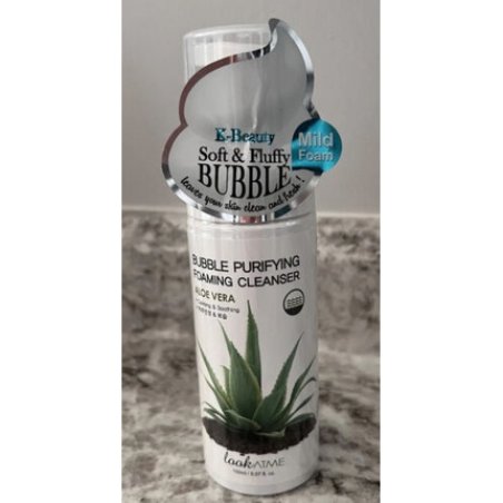 K-Beauty Soft & Fluffy Cleansing Foaming Body Wash with Aloe Vera