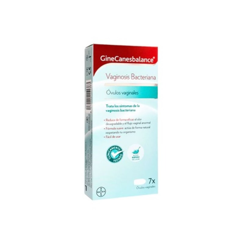 Ginecanesgel Ginecanesbalance 7 Vaginal Ovules