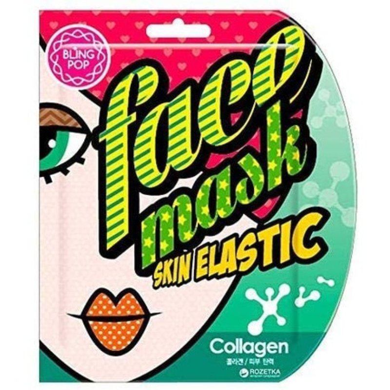 Bling Pop Mascarilla Facial Con Colageno 25ml
