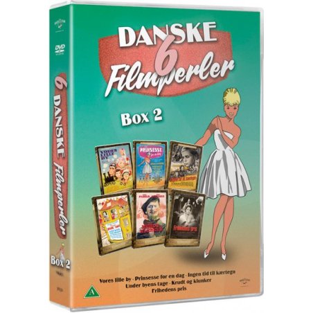 Danske Filmperler Boks 2 - 6 DVD bokssæt
