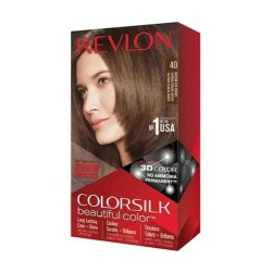 Revlon ColorSilk Beautiful Color 40 Medium Ash Brown