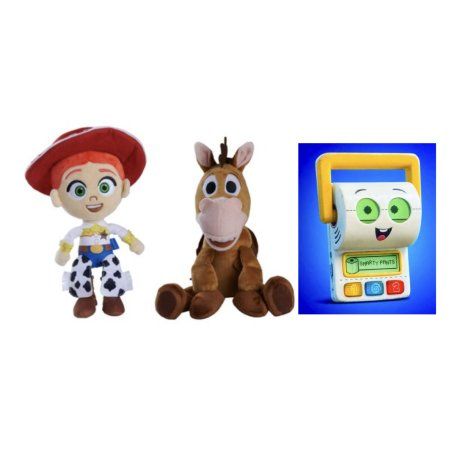 TOY STORY - Jessie & Co. - Assortiment de 6 Peluches 25cm - 3 Modèles