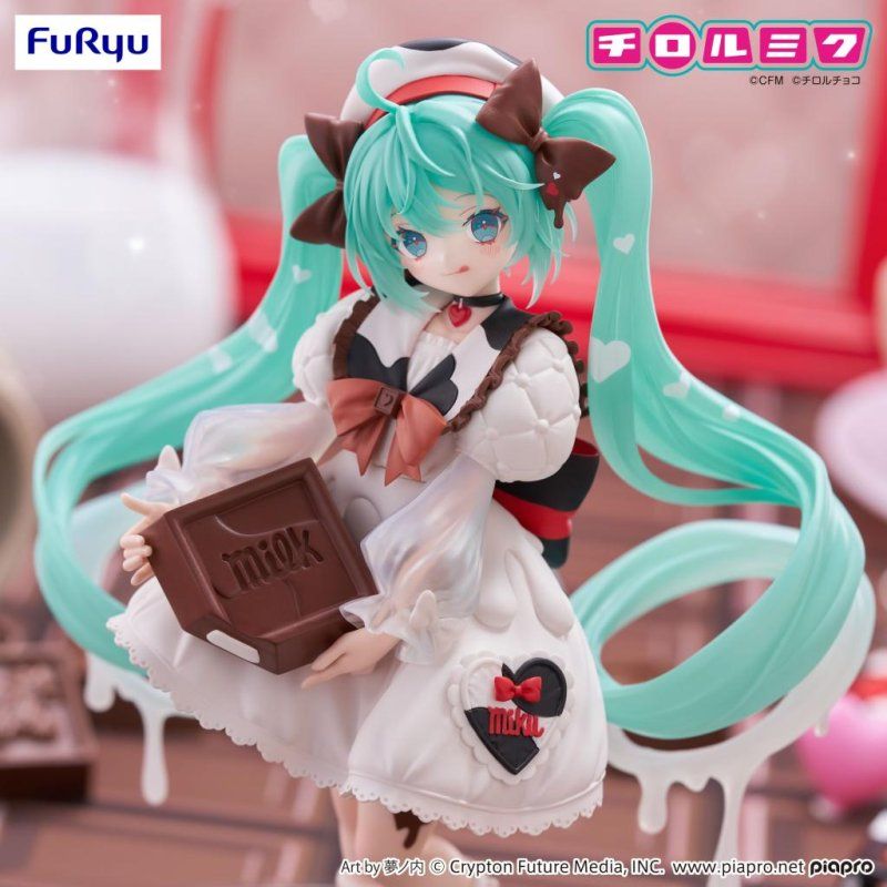 HATSUNE MIKU - Hatsune Miku x Tirol Choco - Statuette Trio-Try-It 18cm